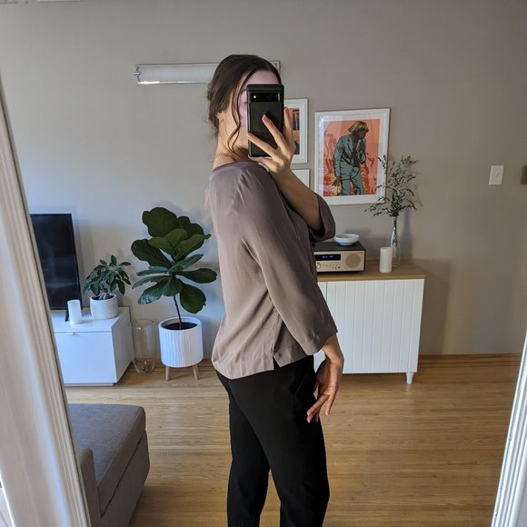 Monk & Lou Top - Dressy - XS - Purple - Picture 2 of 5